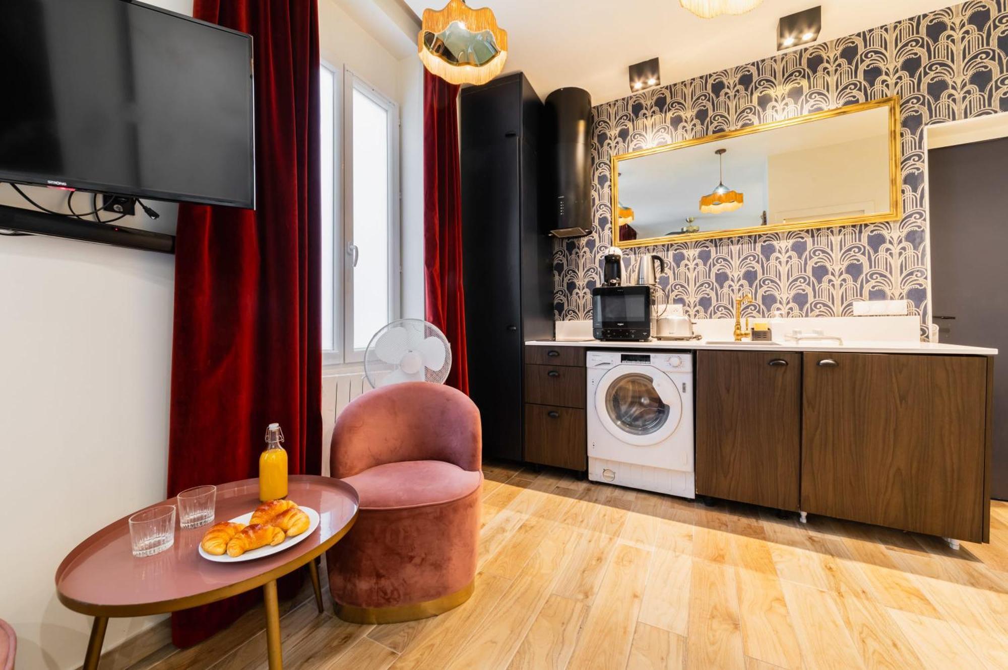 Studio Lumineux Et Moderne Proche Du Metro - 2P - Flat-Guest Paris Exterior photo